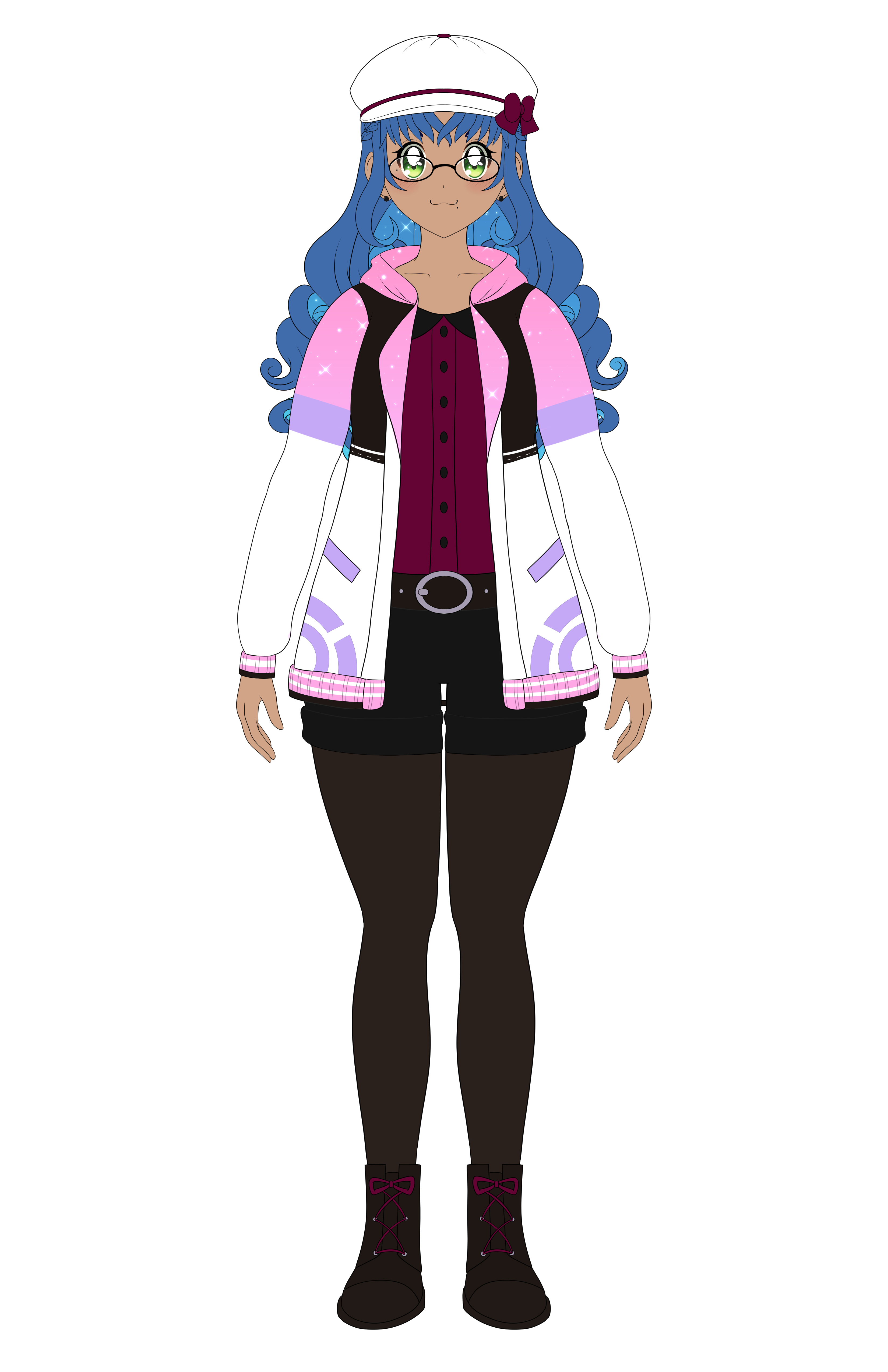Ice Reference Pokemon Trainer Hair Down