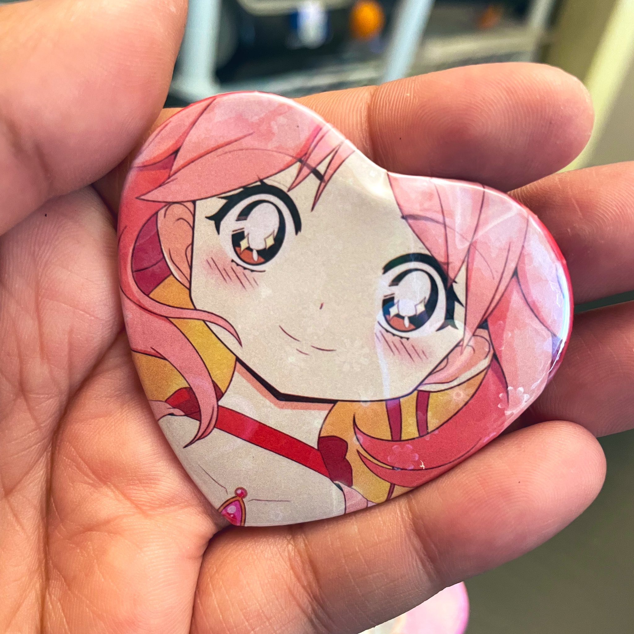 Madoka Heart Pin
